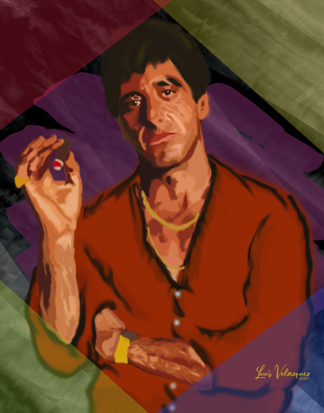 Artwork by Louis Velazquez