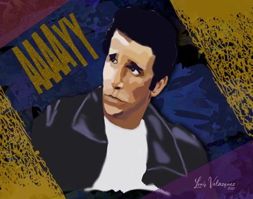 Artwork by Louis Velazquez