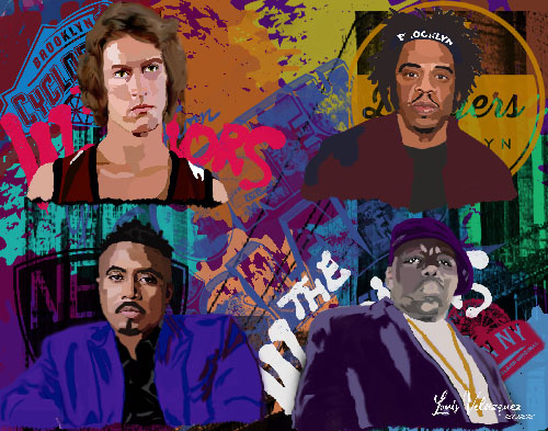 Artwork by Louis Velazquez