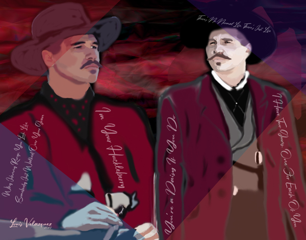 Artwork by Louis Velazquez